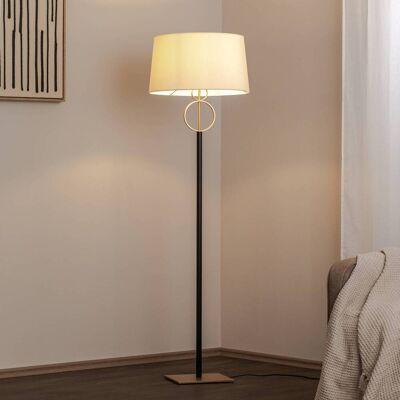 Gulvlampe Priam Argon, Sort, Stue / spisestue, Metall Gulvlampe Priam Argon, Sort, Stue / spisestue, Metall
