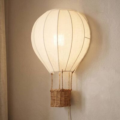 Vegglampe Aeris Lindby, Krem / amber, Barnerom, Tekstil / stoff / silke Vegglampe Aeris Lindby, Krem / amber, Barnerom, Tekstil / stoff / silke