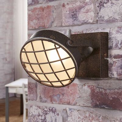 Lindby-spotlight Tamin, rustfarget, 1-lampe, glass, G9 Tamin Lindby, dimbar, Brun / rust, Stue / spisestue, Metall, Industriell design Lindby-spotlight Tamin, rustfarget, 1-lampe, glass, G9 Tamin Lindby, dimbar, Brun / rust, Stue / spisestue, Metall, Industriell design