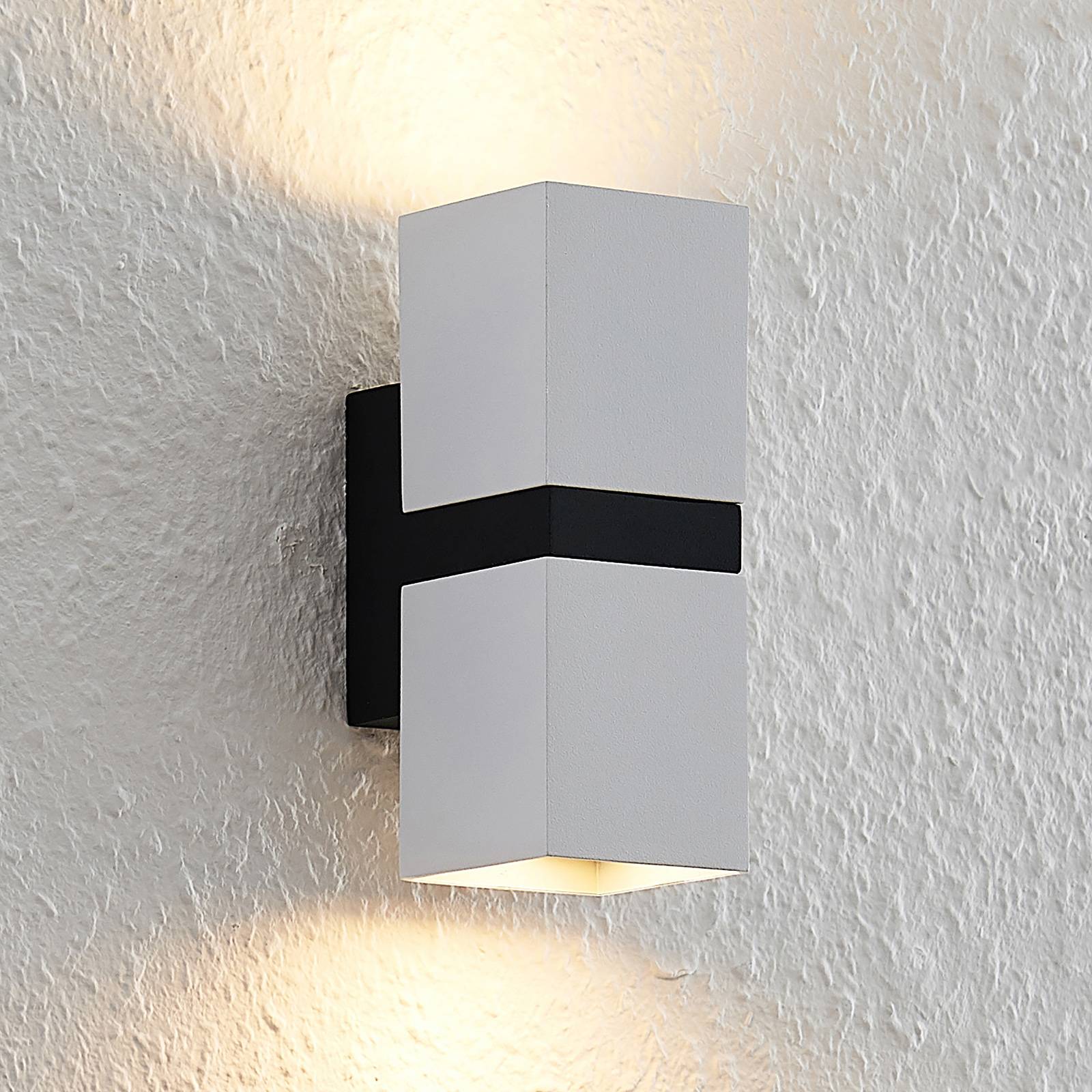 Arcchio Samsa vegglampe, 2 lyskilder, hvit