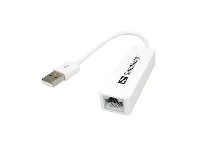 Sandberg USB-A - Network Adapter Hvit