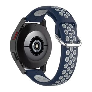 INCOVER Universal Smartwatch Tofarget Silikon Smartwatch-rem (20mm) - Blå / Grå