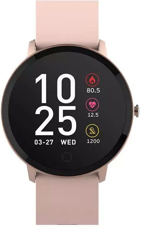 Forever ForeVive SB-320 Fitness Smartwatch med Pulsmåler & Skritteller - Rose Gold