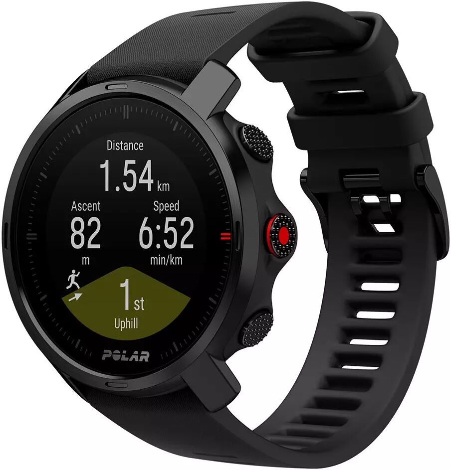 Polar GRIT X Fitness Smartwatch med GPS, Barometer og Pulsmåler M / L - Svart