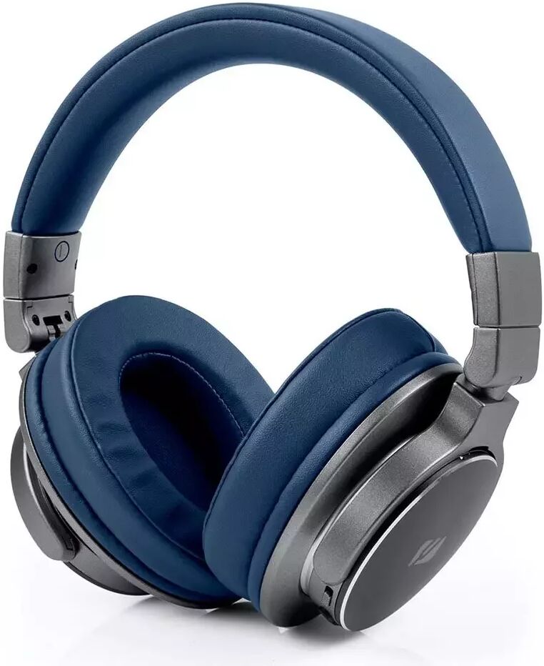 Muse M-278 BT Hodetelefoner Over-ear Skinn - Blå