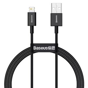 Baseus Superior Series 1m USB-A til Lightning Kabel - Svart