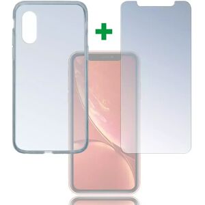 iPhone XR 4smarts 360⁰ Protection Set (Deksel + Herdet Glass)