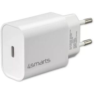 4smarts VoltPlug PD 20W Vegglader med USB-C - Hvit