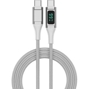 4smarts DigitCord 100W USB-C til USB-C Kabel (PD) - 1.5m. - Hvit