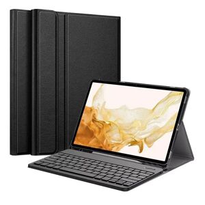 Samsung Galaxy Tab A8 10.5" (2021) Tech-Protect Keyboard Deksel Med Pencil Holder - Engelsk Layout - Svart