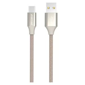 GreyLime Flettet (3A/15W) USB-C Kabel 1 meter - Beige