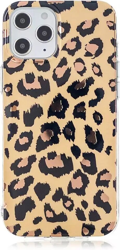 INCOVER iPhone 12/12 Pro Plast Bakdeksel - Leopard