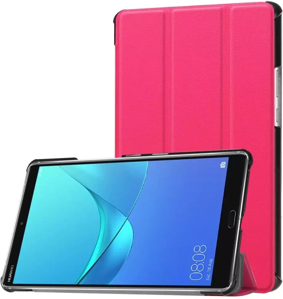 INCOVER Huawei MediaPad M5 8 (8.4") Deksel - Tri-fold Skinndeksel - Pink