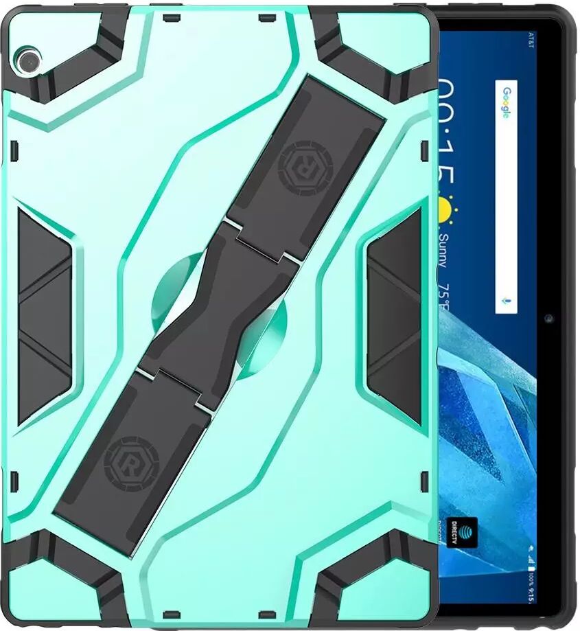 INCOVER Lenovo Tab M10 Armor Shell Deksel m. Kickstand - Cyan