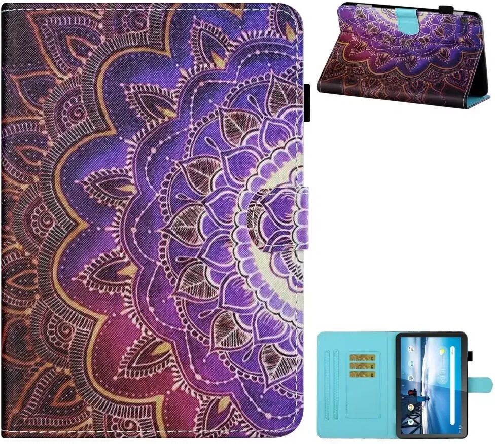 INCOVER Lenovo Tab M10 HD (TB-X505) Deksel m. Ståfunksjon & Kortholder - Mandala