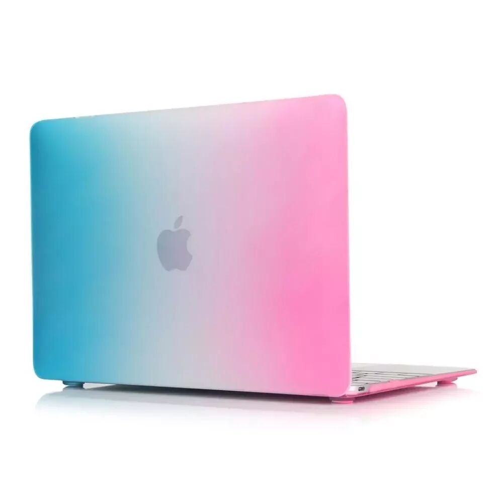 INCOVER MacBook 12" Retina (2015) Hard Case Deksel - Blå / Rosa