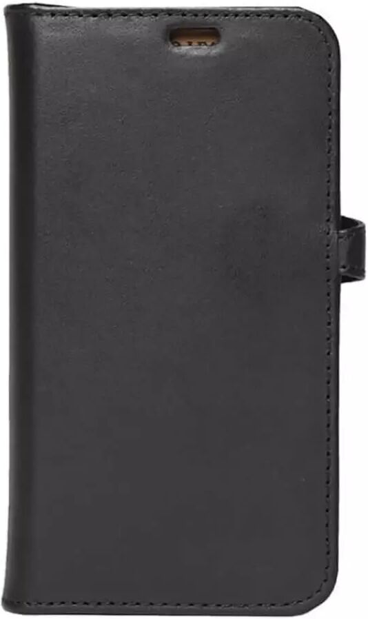 GEAR iPhone 12 Mini Gear Buffalo Wallet Skinndeksel med Magnetisk Lommebok - Svart