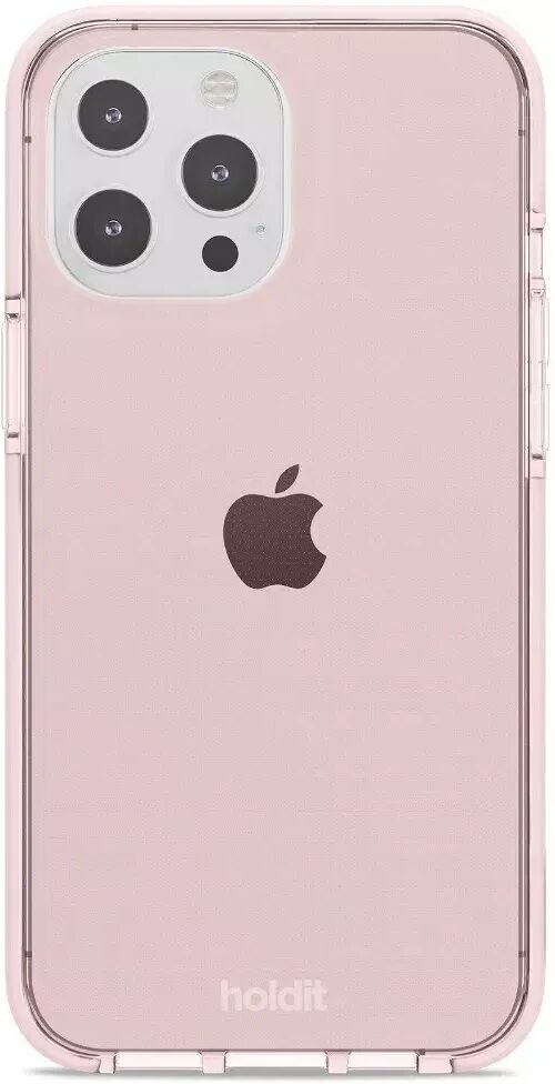 Holdit iPhone 13 Pro Max Seethru Deksel - Blush Pink