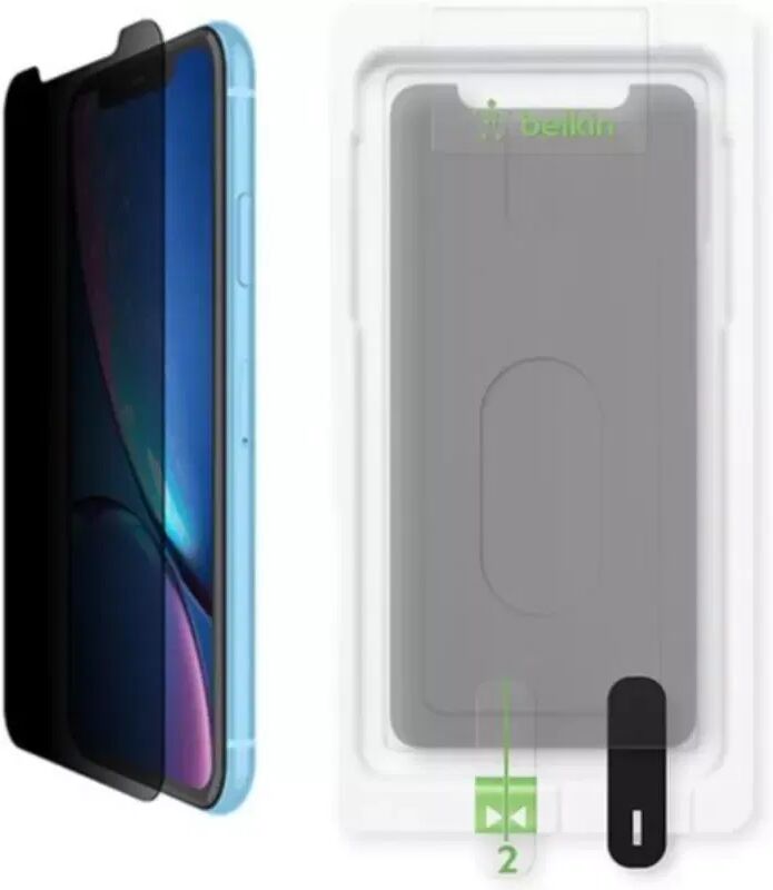 Belkin iPhone 11 / XR Belkin InvisiGlass Skjermbeskyttelse - Case Friendly - Privacy