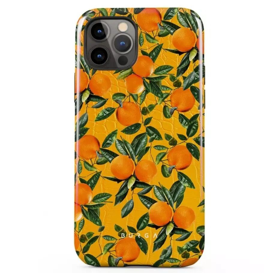 Burga iPhone 12 Pro Max Tough Fashion Deksel - Orange Lemonade