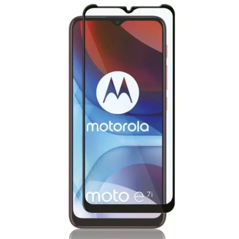 PANZER Motorola Moto E7 Power / E7i Power PANZER Premium Full Fit - Skjermbeskytter - Svart Kant