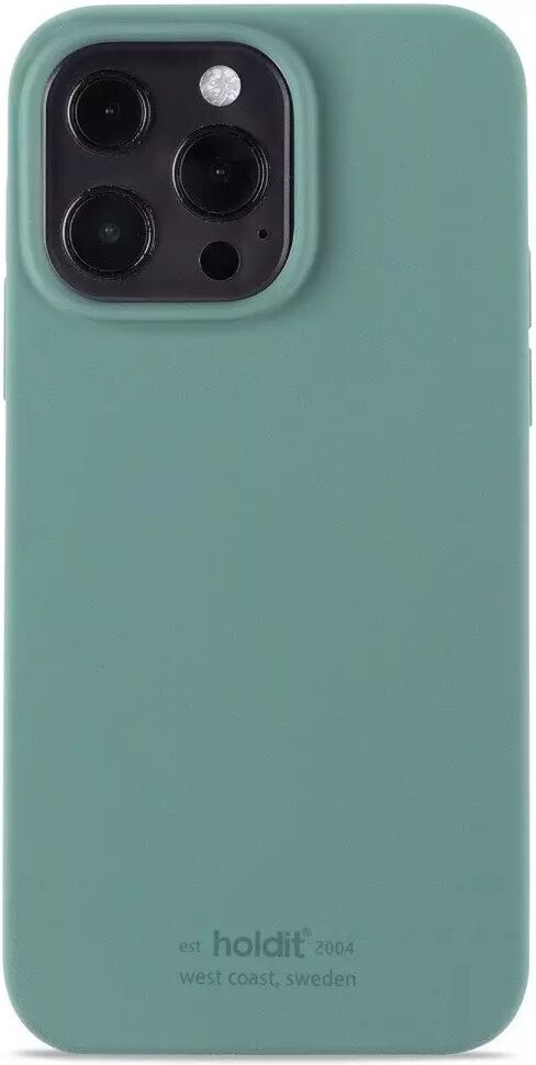 Holdit iPhone 13 Pro Soft Touch Silikone Deksel- Moss Green