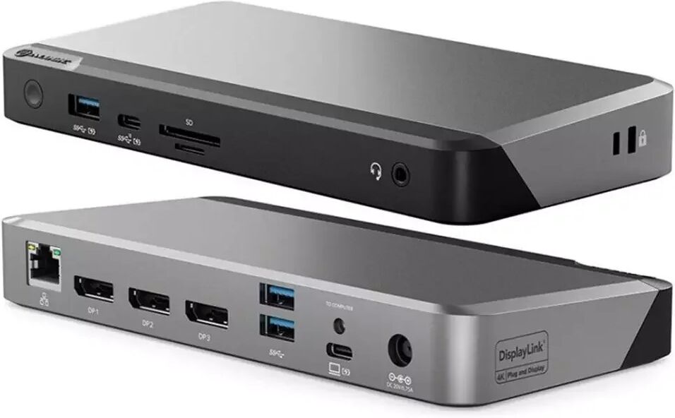 ALOGIC Prime DX3 Docking Station Triple 4K & 100W PD