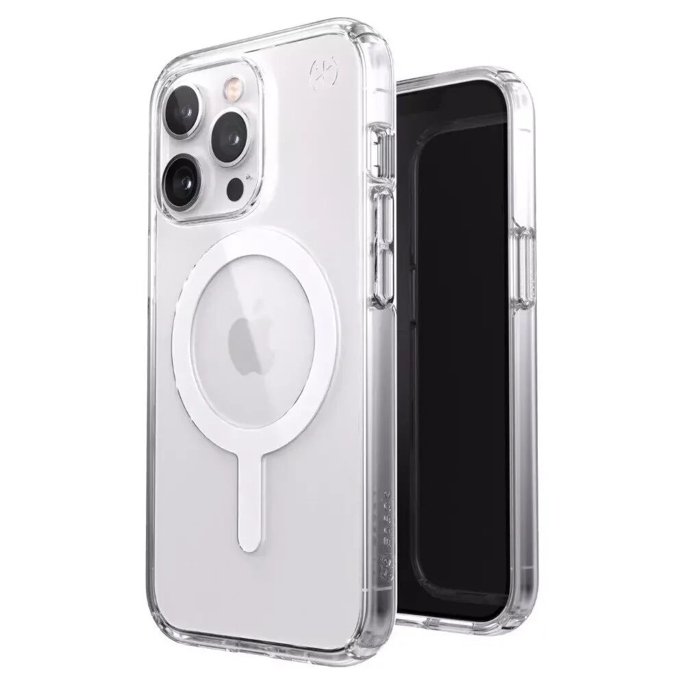 Speck iPhone 13 Pro Speck Presidio Perfect-Clear Deksel - MagSafe Kompatibel - Gjennomsiktig