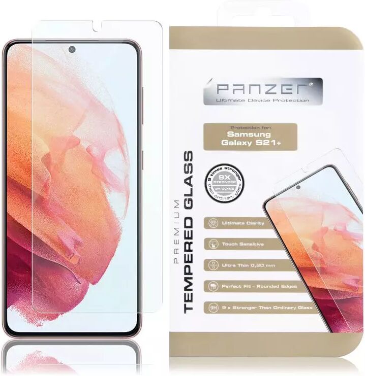 PANZER Samsung Galaxy S21+ (Plus) PANZER Premium Tempered Glass