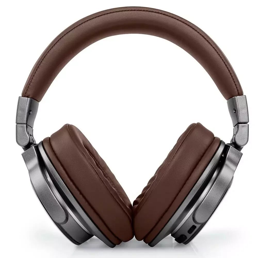 Muse M-278 BT Hodetelefoner Over-ear Skinn - Brun