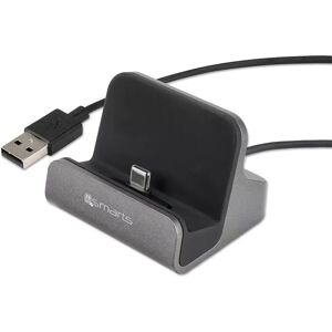 4smarts VoltDock USB Type-C Ladestasjon 10W Grå