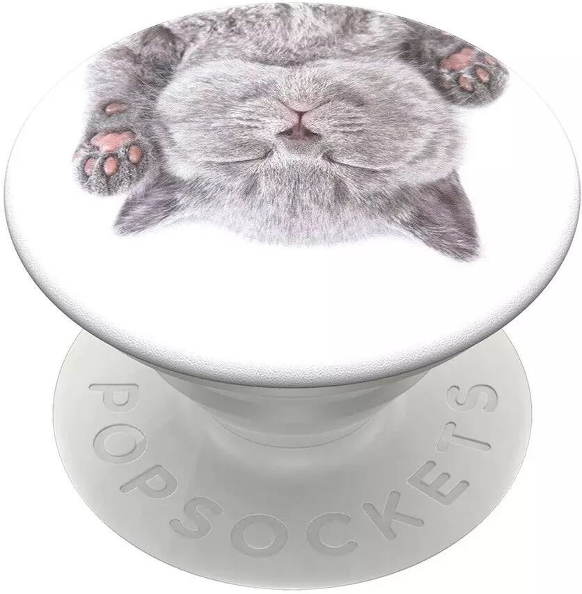 POPSOCKETS PopGrip Cat Nap Avtagbart Grep med Stativfunksjon