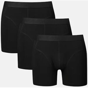 Yôke Boxer Briefs (3-pakk) Svart Female W25