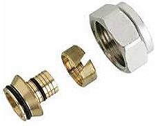 Danfoss Klemmringskobling Pex 15 X 2,5 Mm, G 3/4"