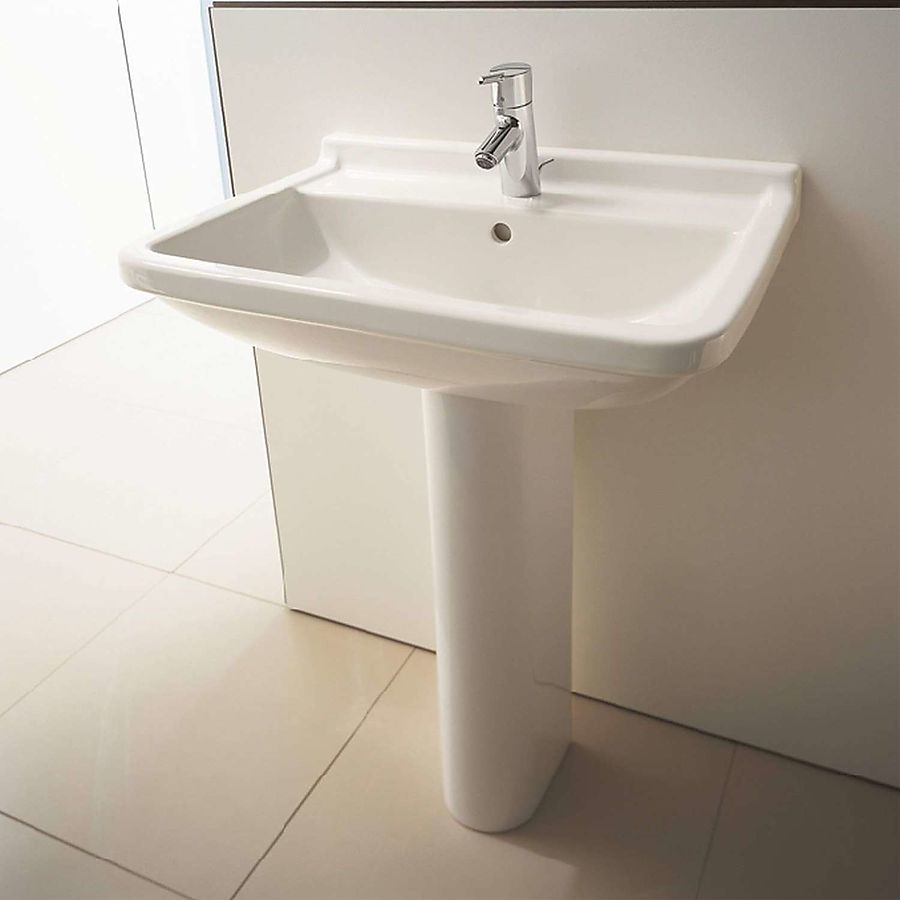 Duravit Starck 3 Vegghengt Servant 650x485, 1 Blanderhull.