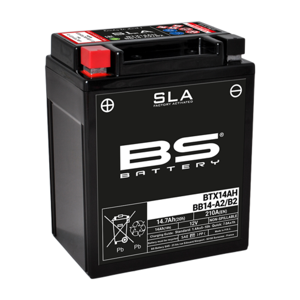 BS Battery Fabrikkaktivert vedlikeholdsfritt SLA-batteri - BTX14AH / BB14-A2 / B2