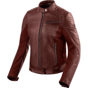 Revit Clare Damer Motorsykkel Leather Jacket 36 Rød