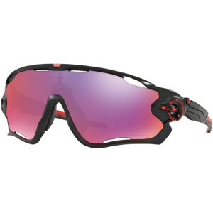 Oakley Jawbreaker Prizm Road Solbriller en størrelse Svart Rød