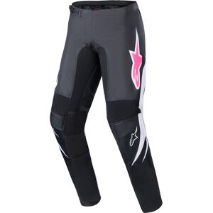 Alpinestars Stella Fluid Damer Motocross Bukser 26 Svart Hvit