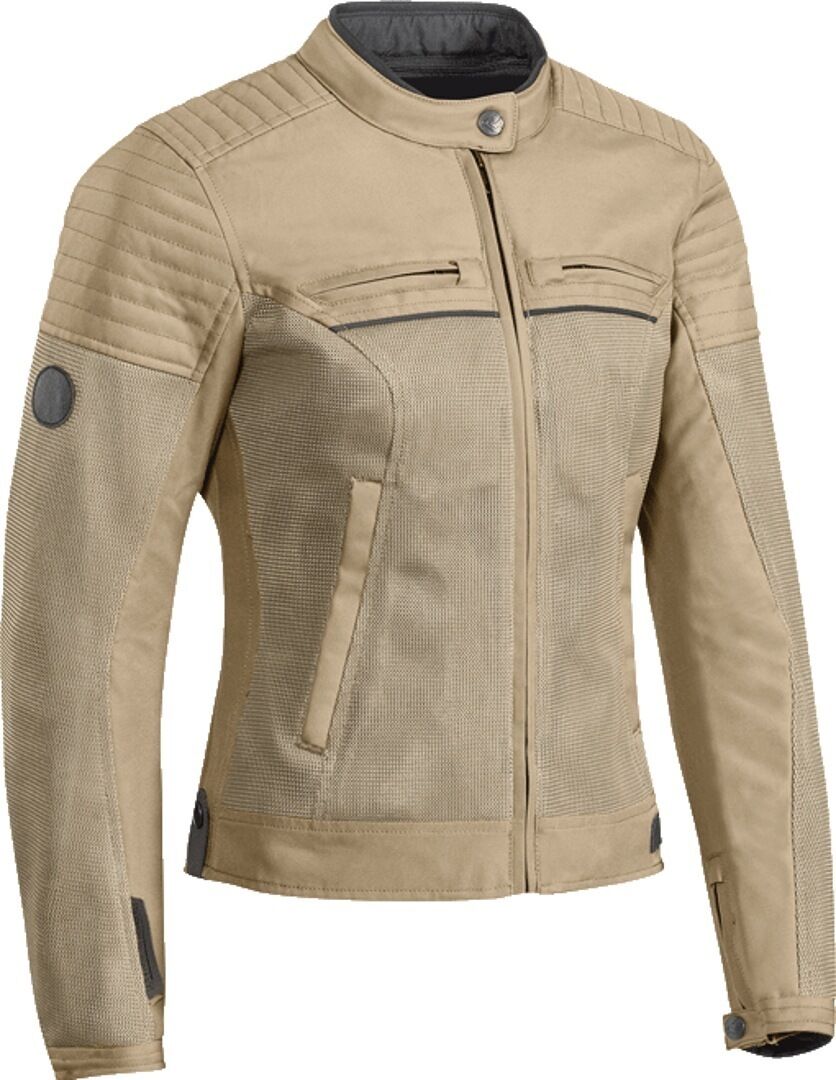 Ixon Filter Ladies motorsykkel tekstil jakke L Beige