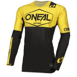 Oneal Mayhem Hexx Motocross Jersey XL Svart Gul