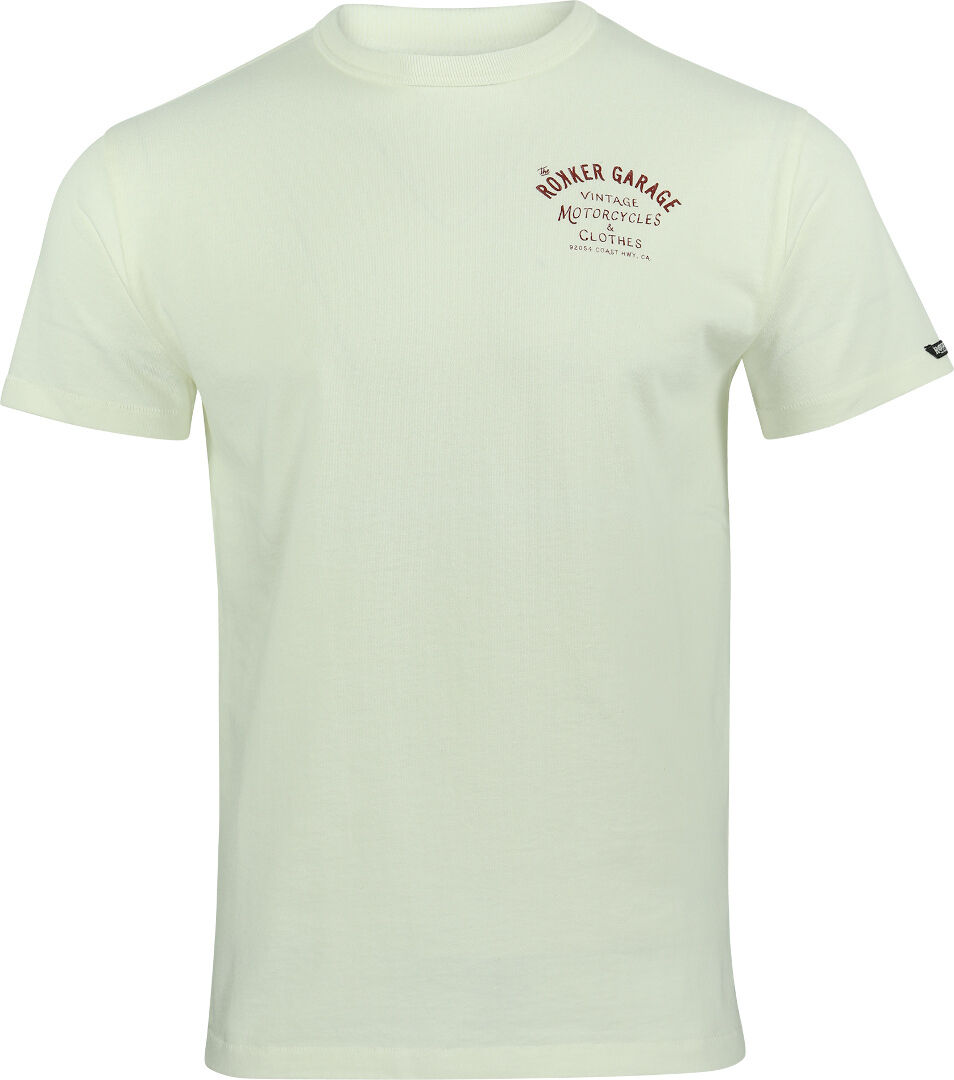 Rokker Garage T-shirt 2XL Hvit