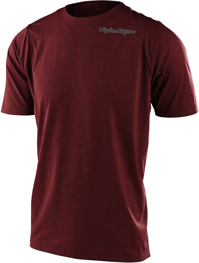 Troy Lee Designs Skyline Solid Bicycle T-Shirt Sykkel T-skjorte M Rød