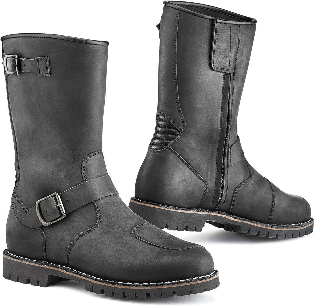 TCX Fuel waterproof Motorcycle Boots vanntett motorsykkel støvler 48 Svart