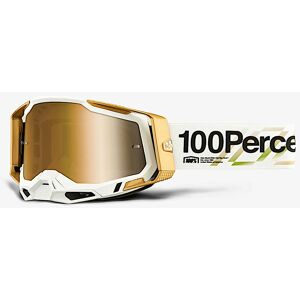 100% Racecraft II Motocross briller  Hvit Gull