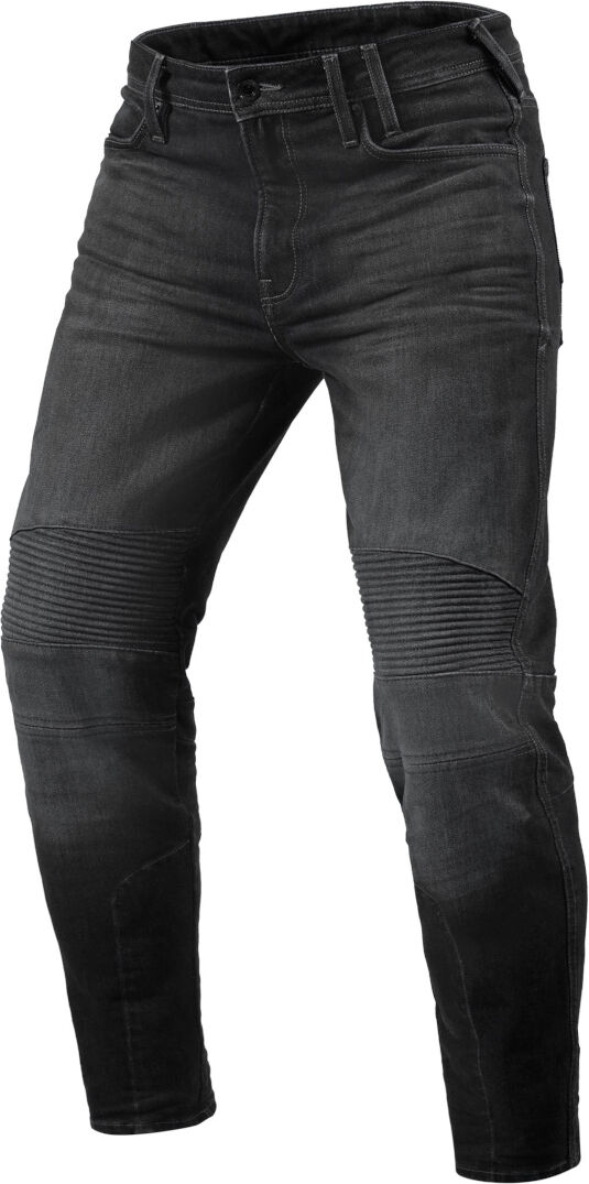 Revit Moto 2 TF Motorsykkel Jeans 28 Svart