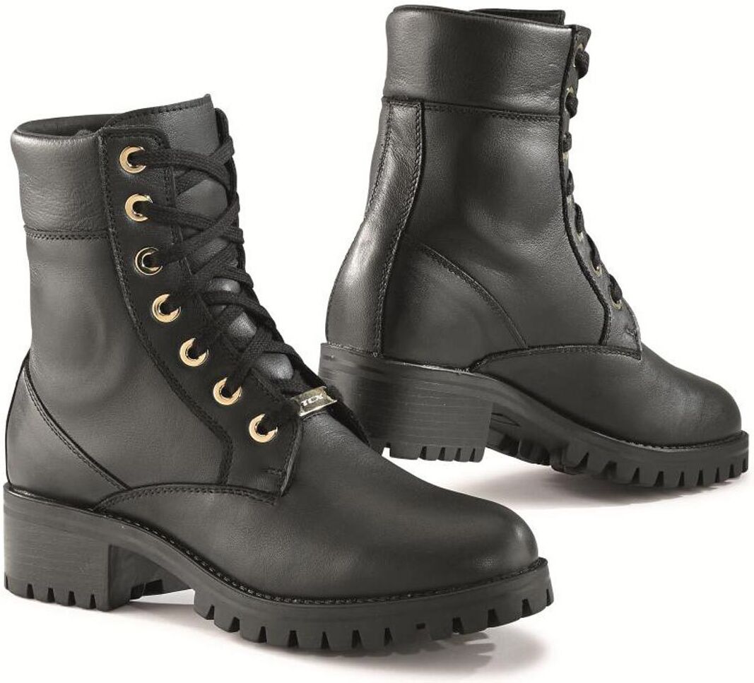 TCX Smoke waterproof Ladies Motorcycle Boots vanntett ladies motorsykkel støvler 38 Svart