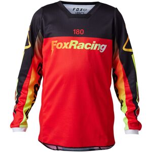 FOX 180 Statk Ungdom Motocross Jersey M Rød