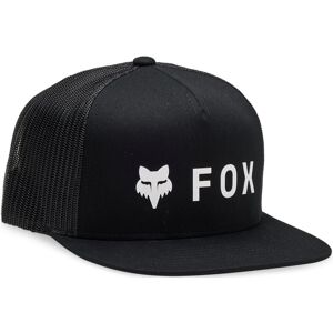 FOX Absolute Mesh Snapback-hette en størrelse Svart Hvit