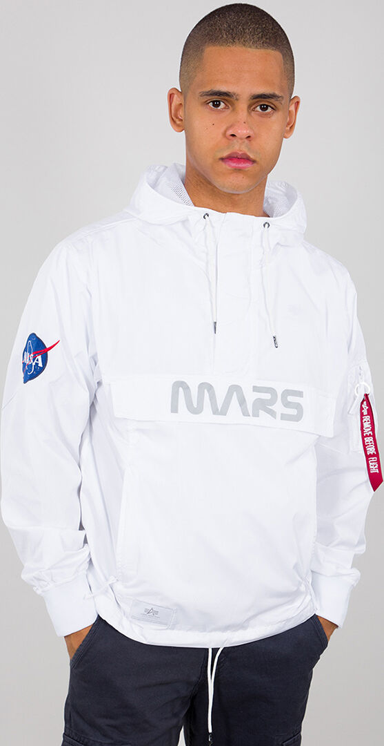 Alpha Industries Mars Mission Jakke S Hvit